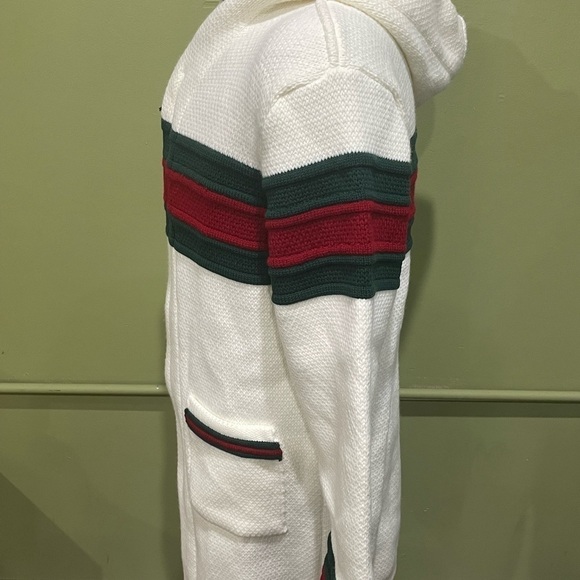 LCR sweater jacket coat hoody zipper front multi color modern fit - Picture 3 of 4